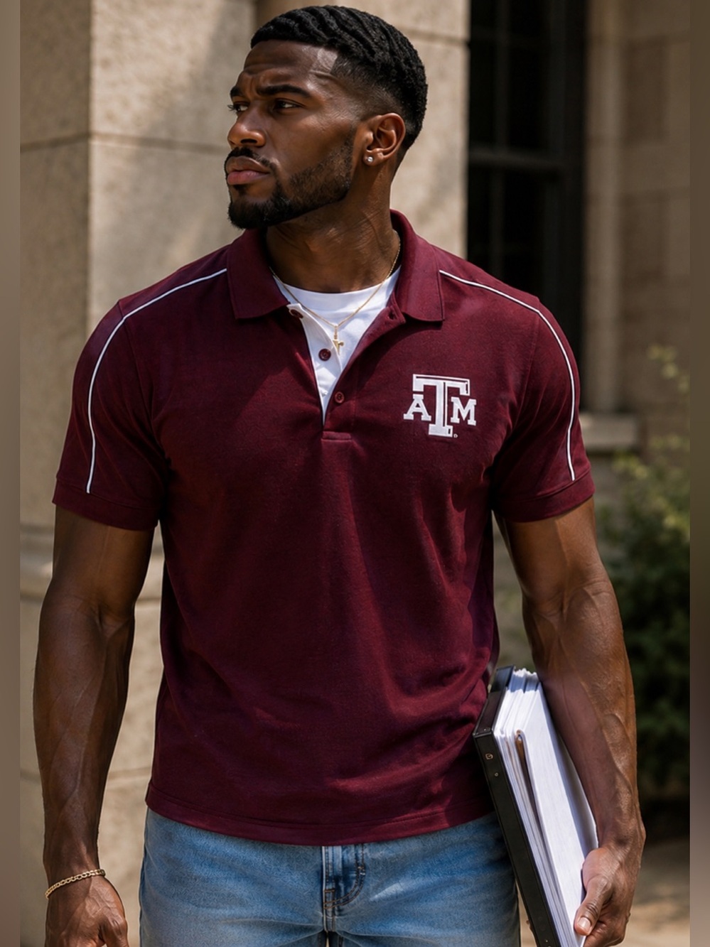 Colosseum Texas A&M Polo Shirt – Size XXL | Like New